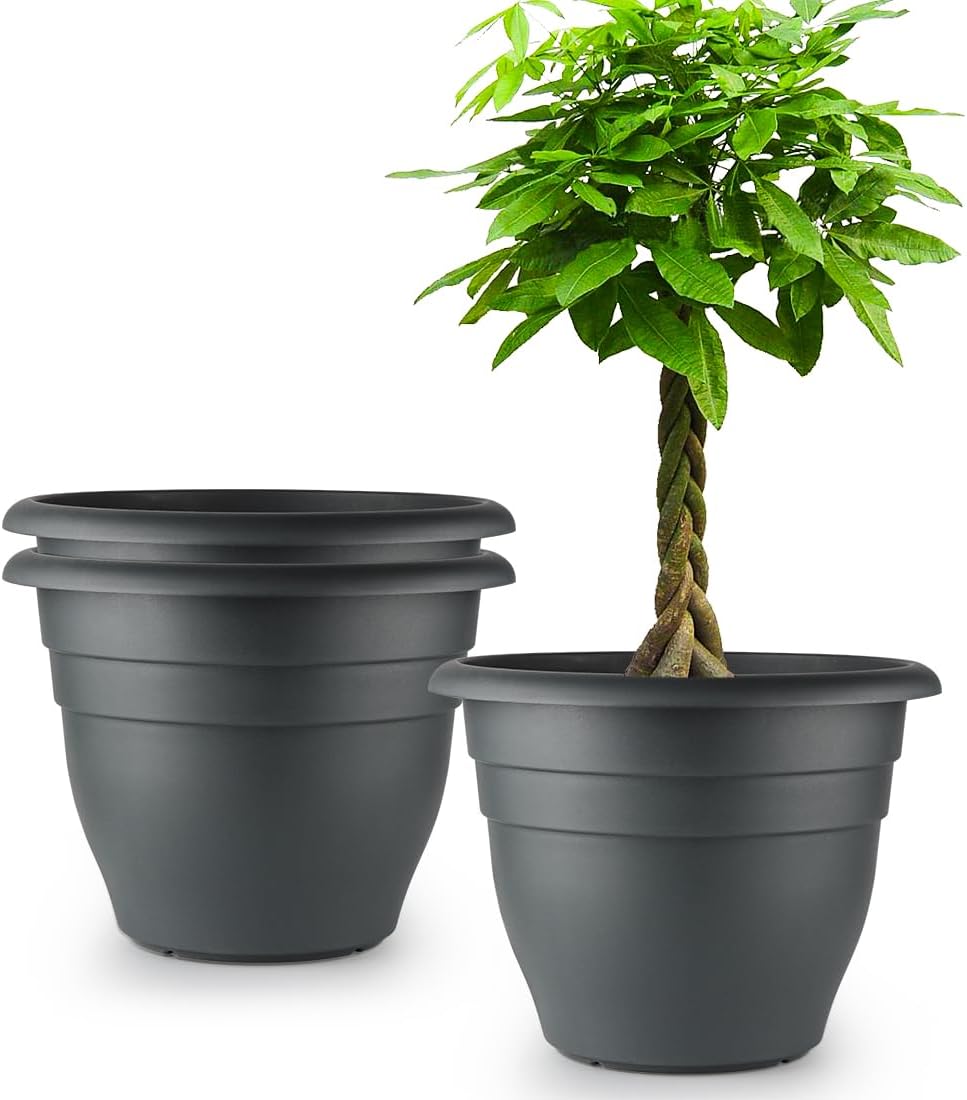 Floor Planters, 5 Pack, 10 inch