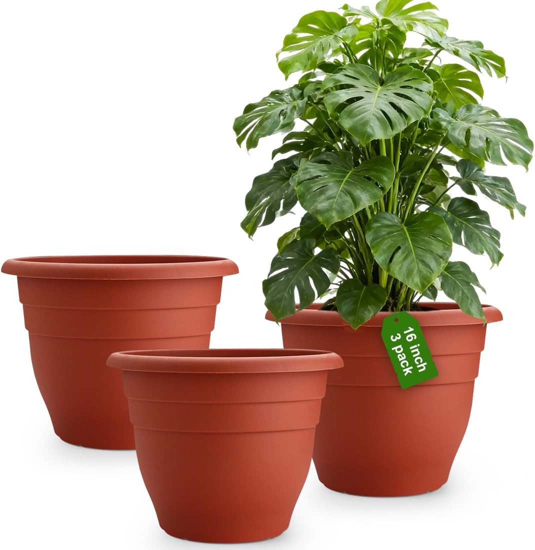 Floor Planters, 5 Pack, 10 inch