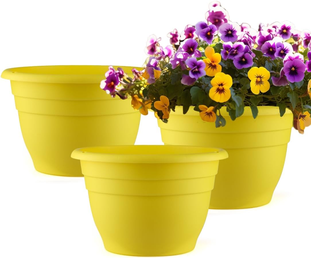 Floor Planters, 5 Pack, 10 inch