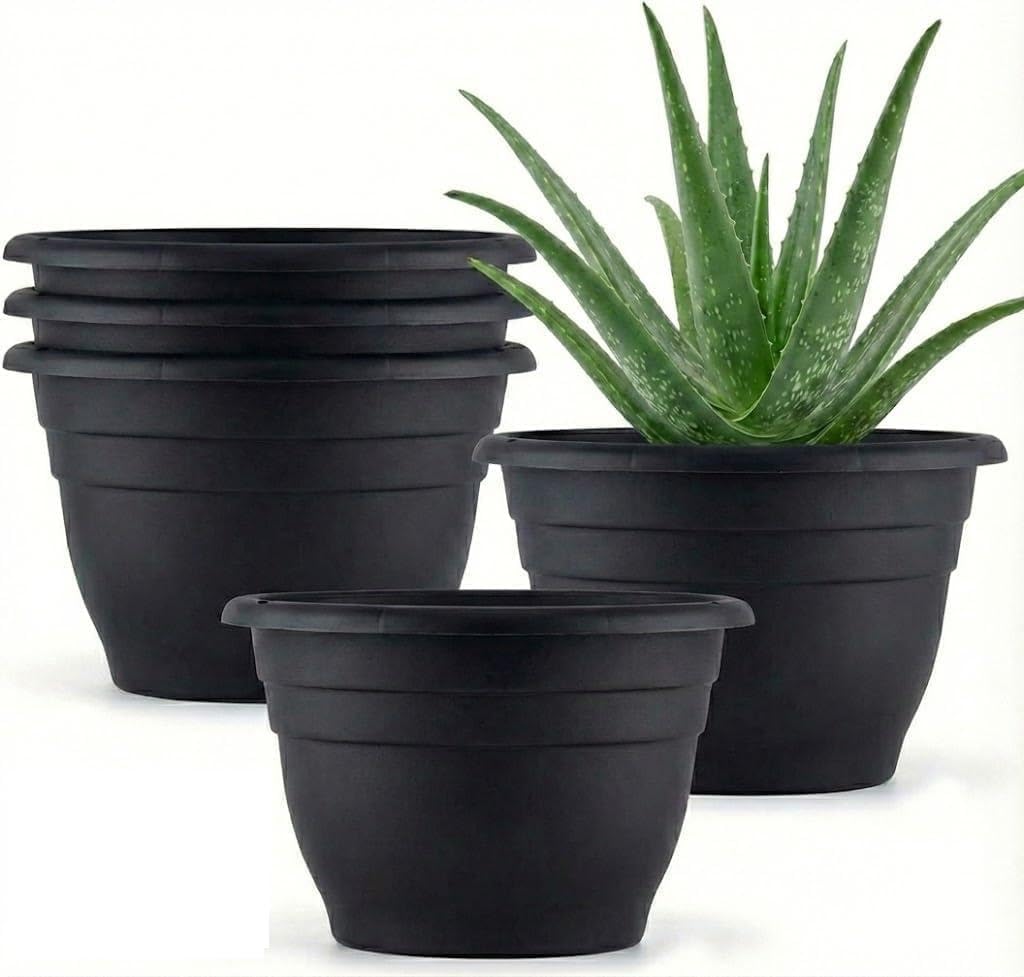 Floor Planters, 5 Pack, 10 inch