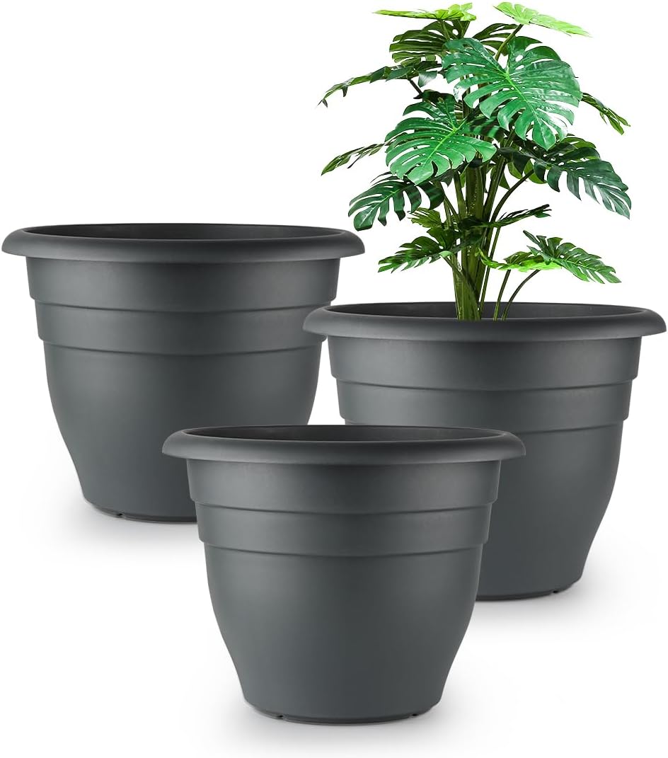 Floor Planters, 5 Pack, 10 inch