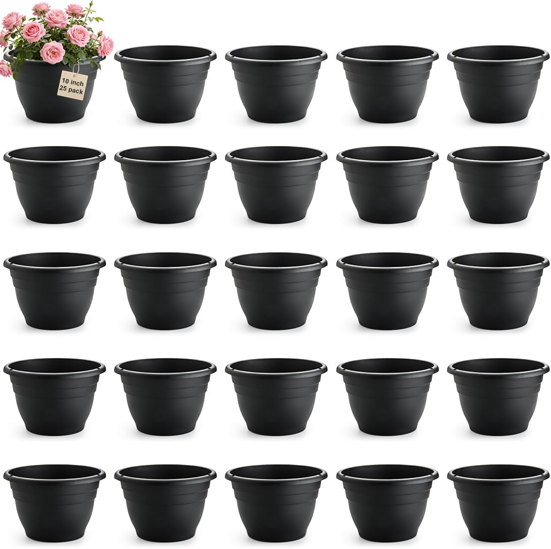 Floor Planters, 5 Pack, 10 inch