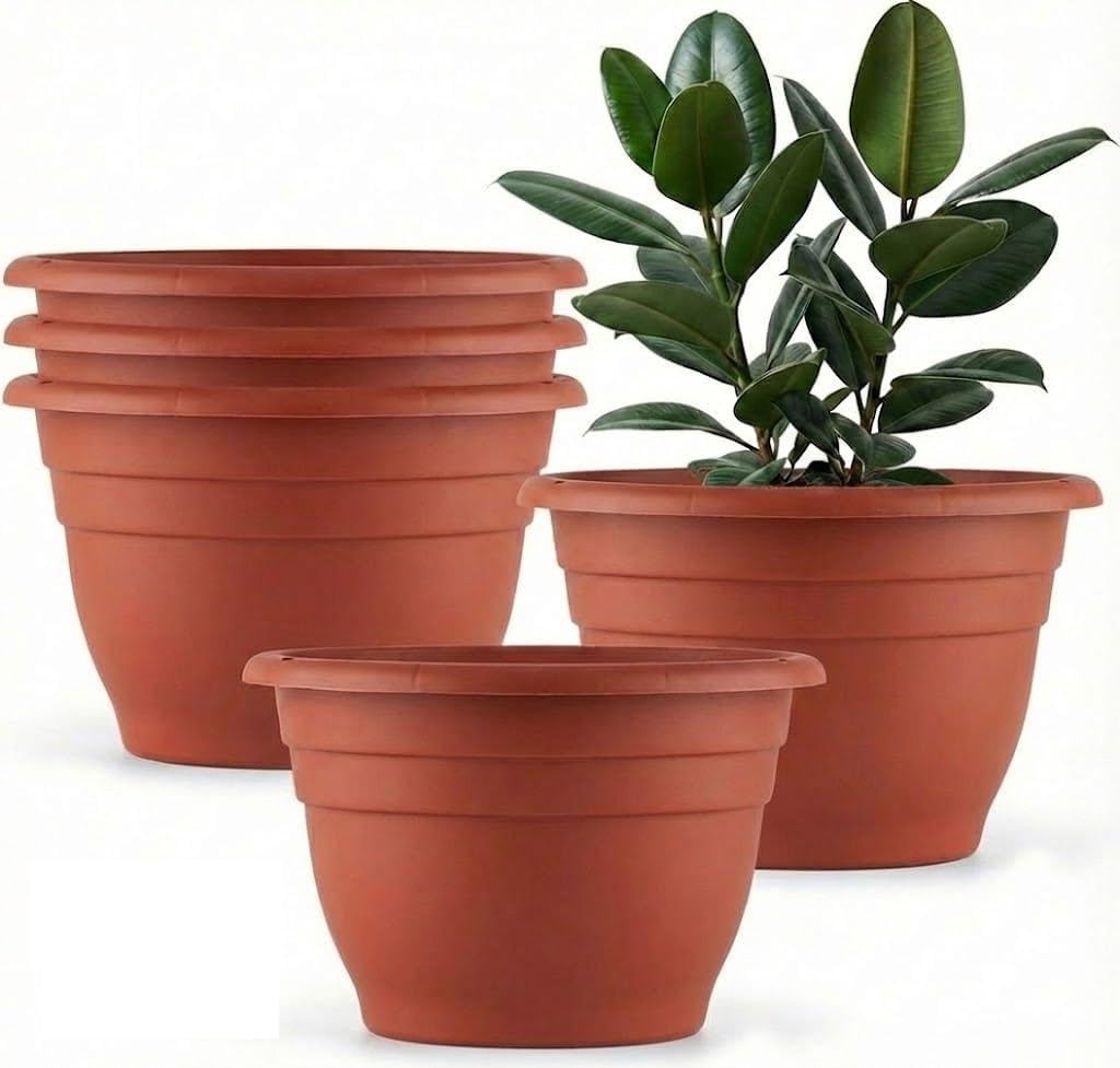Floor Planters, 5 Pack, 10 inch