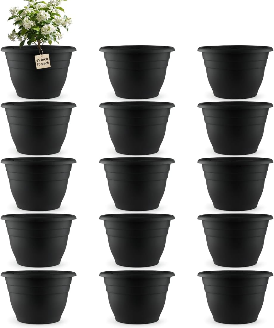 Floor Planters, 5 Pack, 10 inch