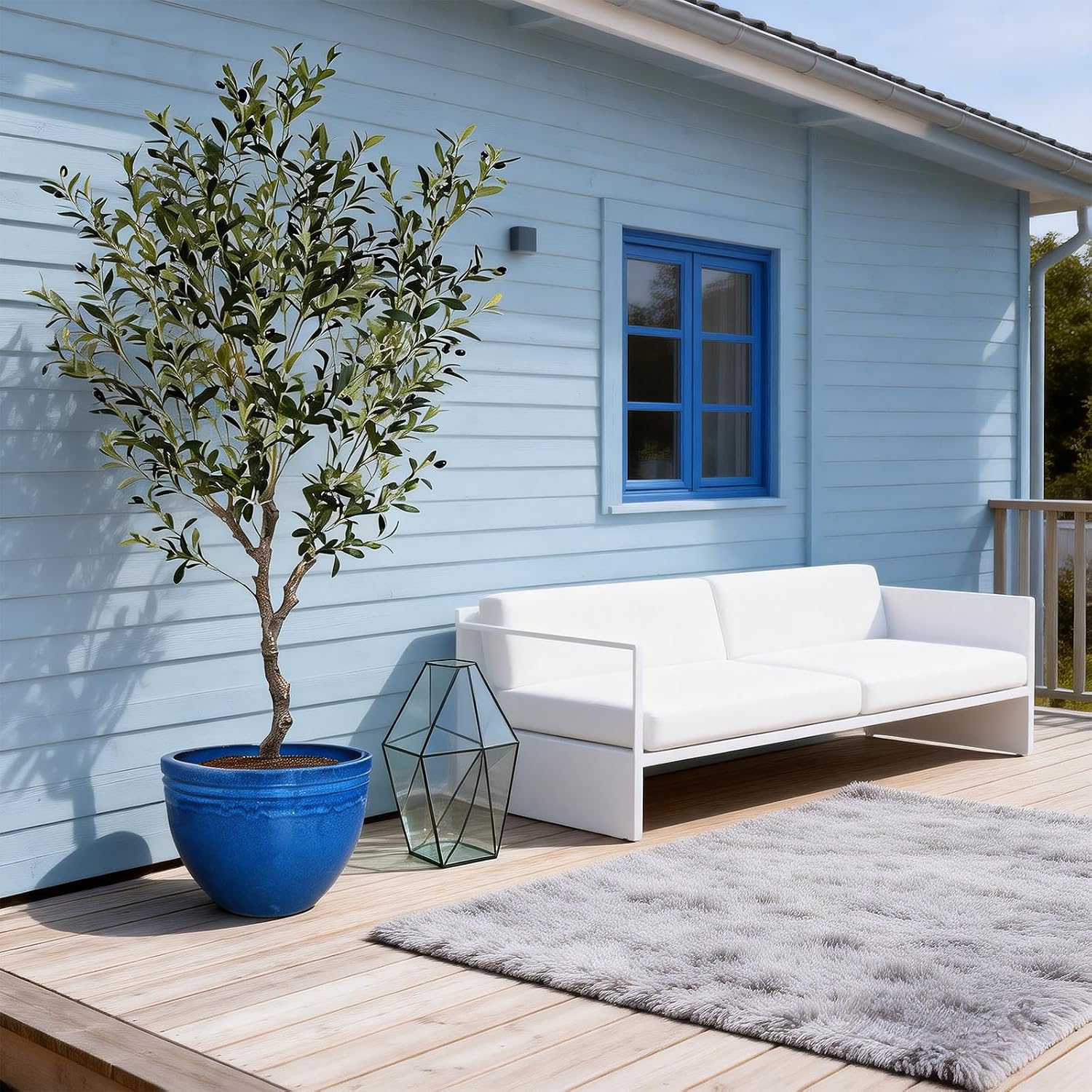 Large Ceramic Planter for Indoor and Outdoor Plants